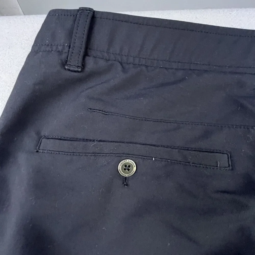 Under Armour Matchplay Golf Pants Men’s 38x34 Black Showdown Performance Stretch